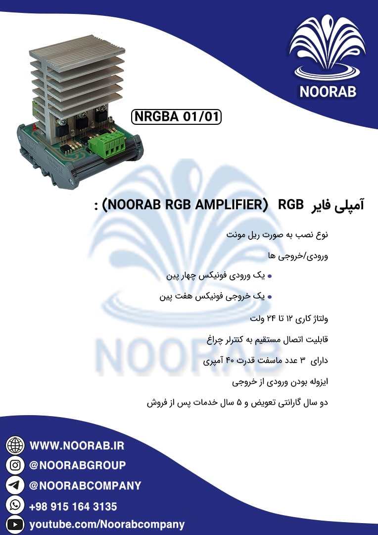 Catalog NOORAB RGB AMPLIFIER