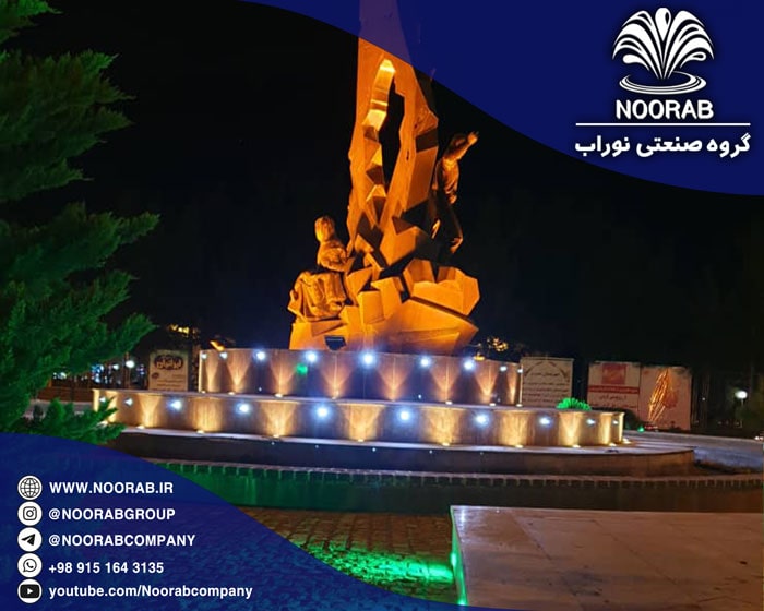 fixed-fountain-and-lighting-of-quds-square-in-birjand