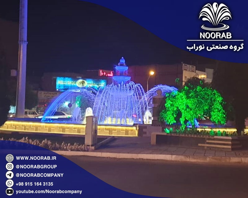fixed-fountain-and-lighting-of-taleghani-square-in-birjand
