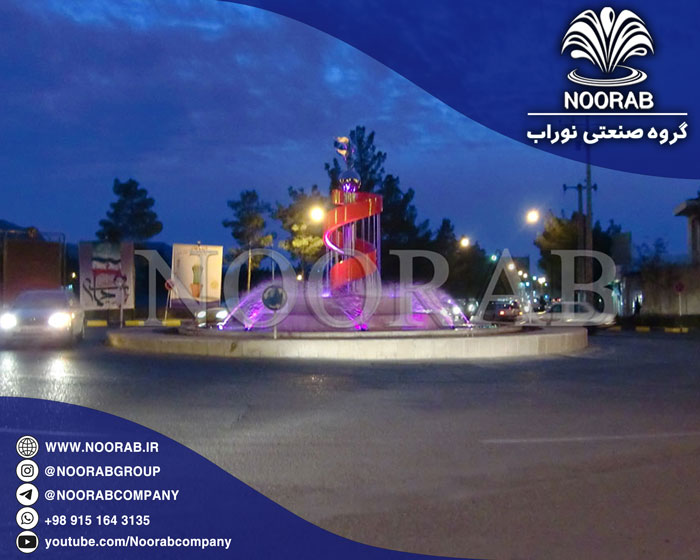 fixed-fountain-and-lighting-of-the-third-square-of-shahid-modarres-birjand