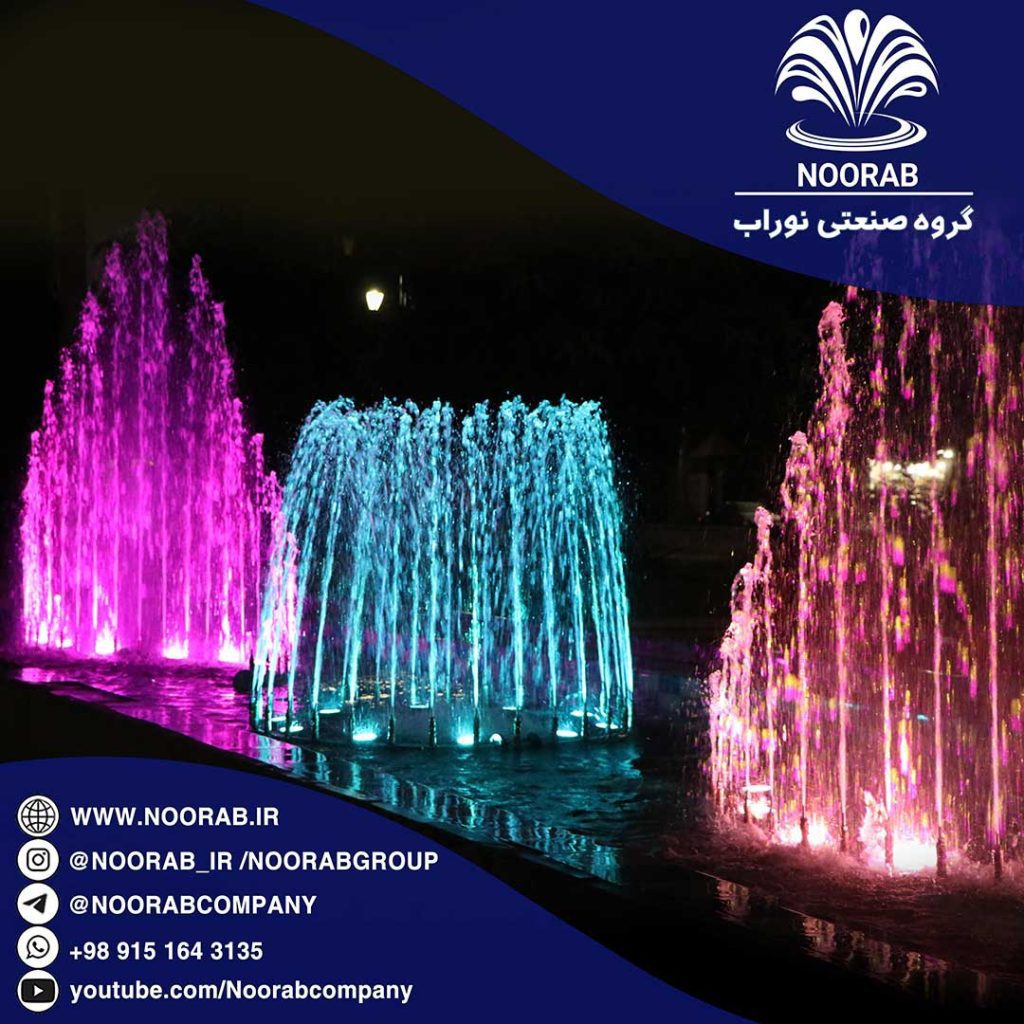 Fixed fountain of Bostan Amir al-Mominin Bouin Zahra - Qazvin